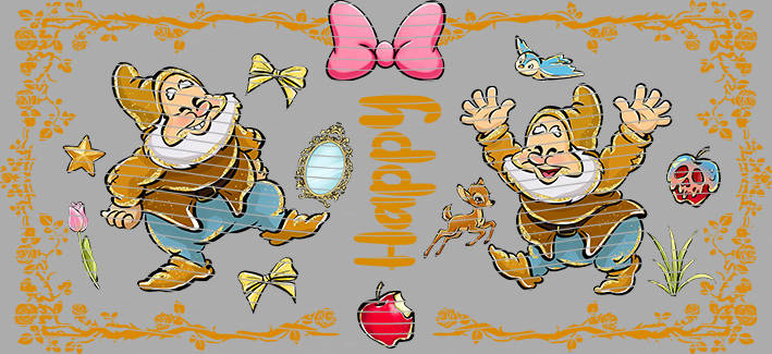 16oz Disney style-D-2655